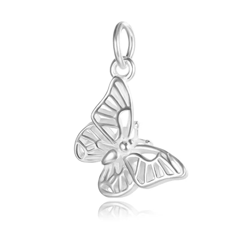 Hollow Butterfly Charm Pendant HY132