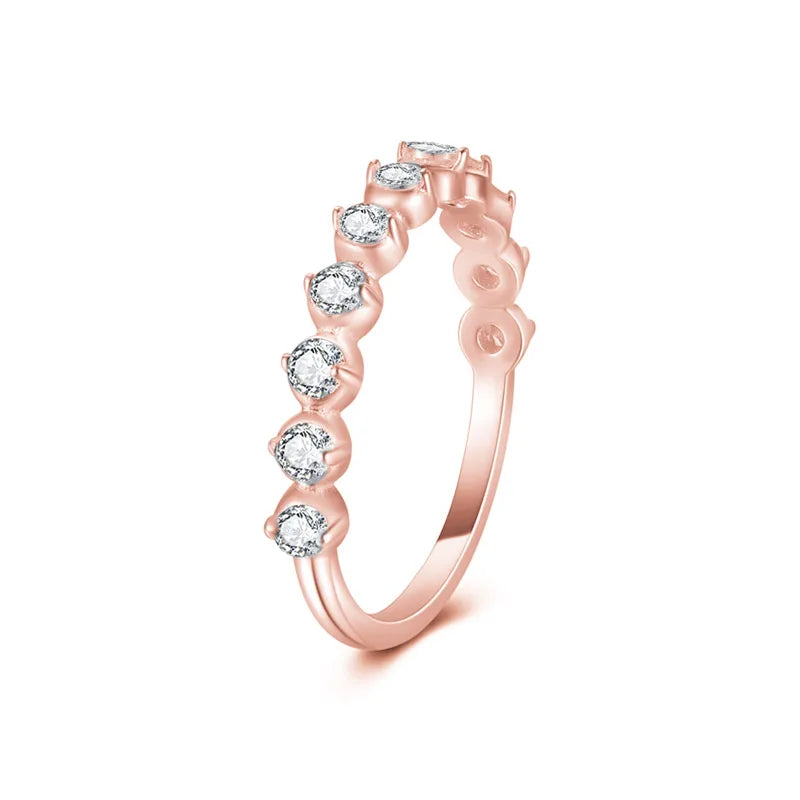 Round Zircon Ring DS4009