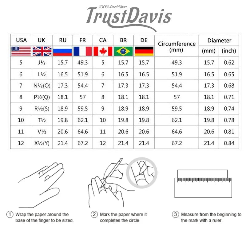 925 Sterling Silver Simple Lovely Delicate Crown Dazzling Finger Ring DA1654