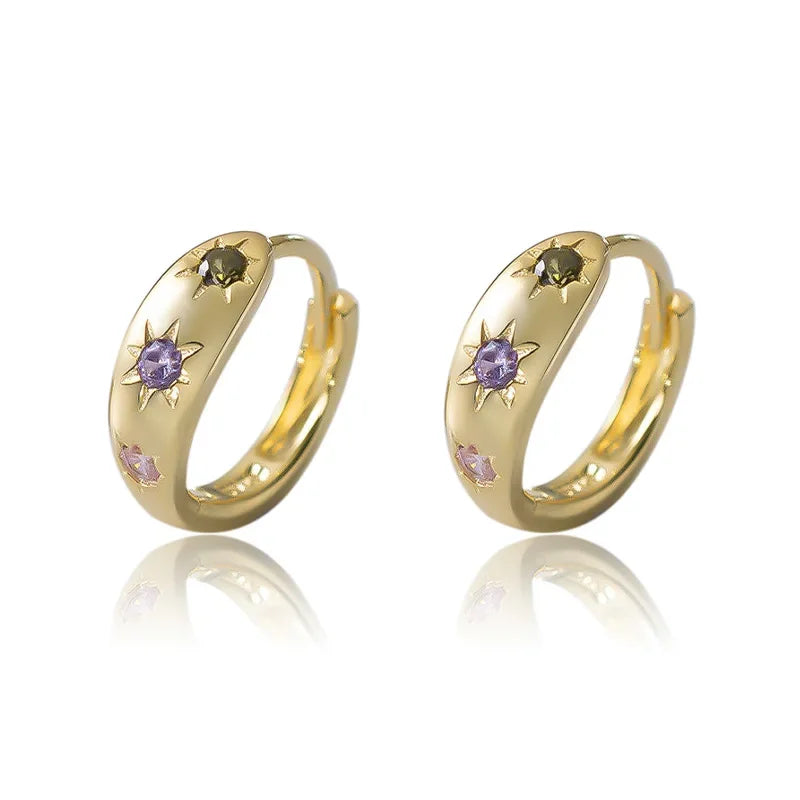 Trendy Minimalist Hoop Earrings DS4484