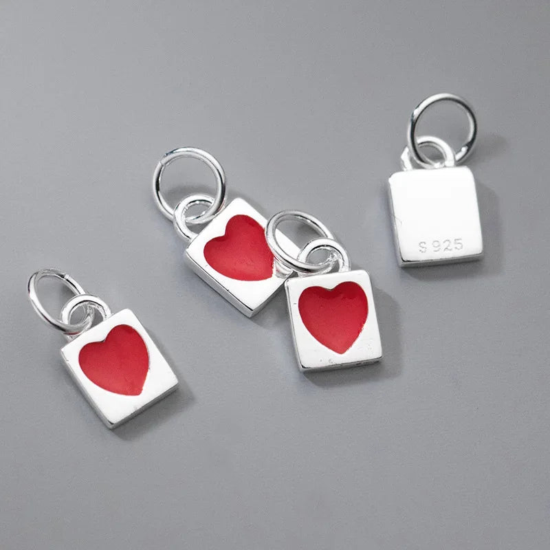 Square Heart Pendant DZ877