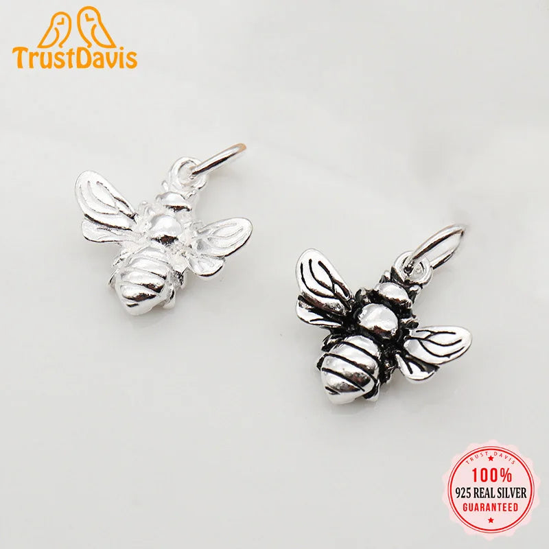 Insect Bees Pendant Handmade DIY Necklace Bracelet Accessories HY814