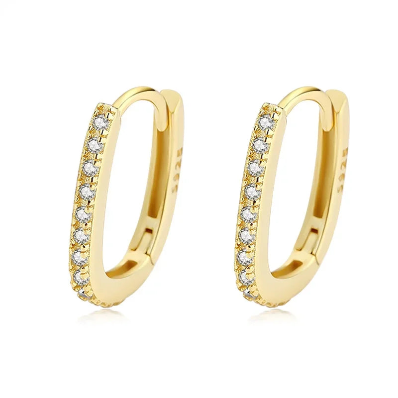 Ellipse Hoop Earring DA2348