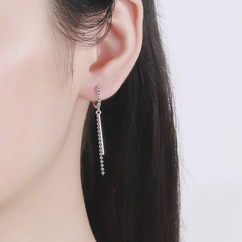 Fashion Delicate Tassel Hoop Earrings DA1974