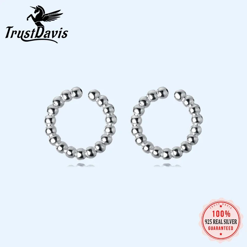 Twist Clip On Earrings Ear Cuff DA596