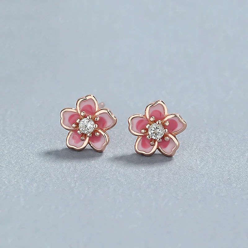 Flowers Stud Earrings DS4393