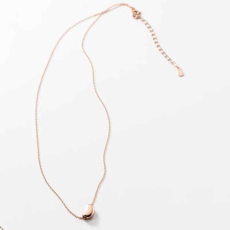 Smooth Geometry Clavicle Necklace DA2958