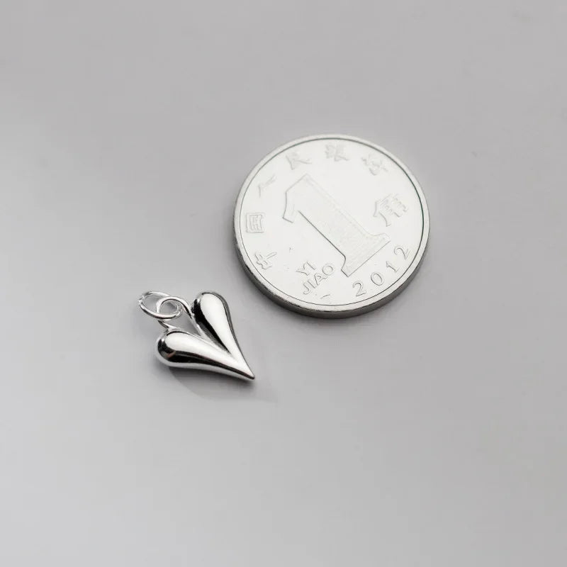 Heart Pendant DIY Necklace Accessories Jewelry HY948