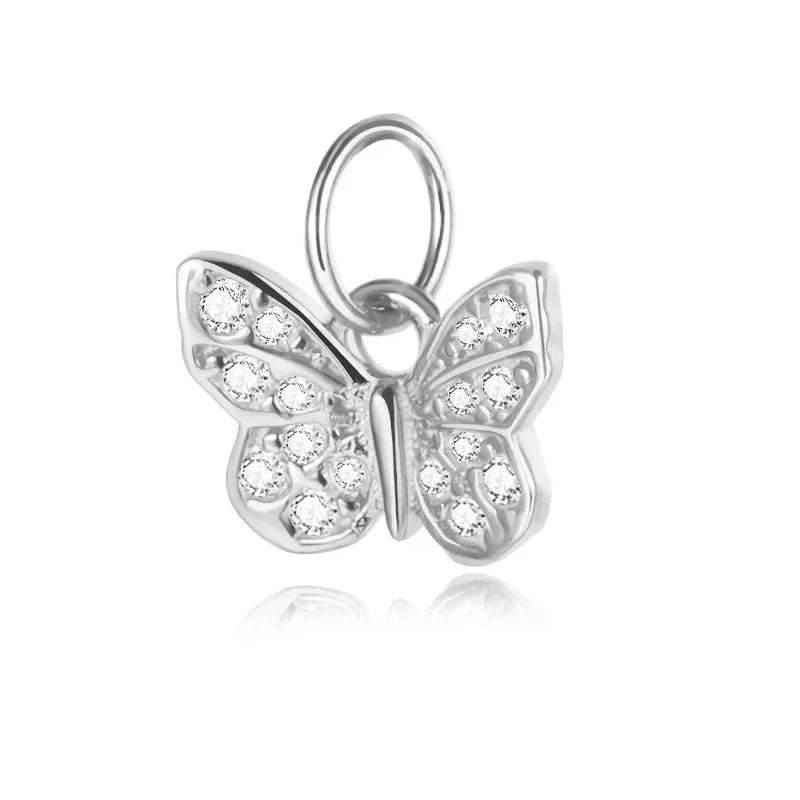 Butterfly CZ Marking Necklace DZ39