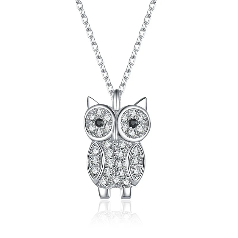 Owl Necklace Animal Pendant Necklace DS2001