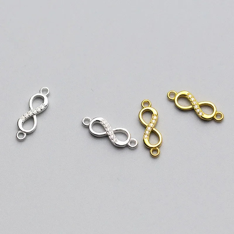 Infinite Shiny CZ Charm Pendant DZ244