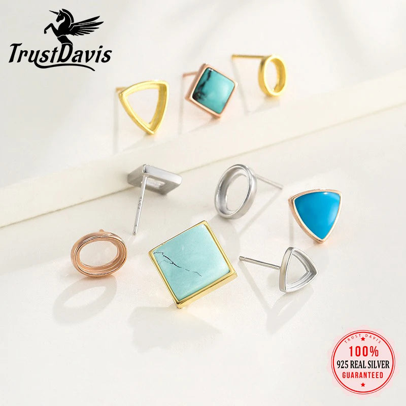 Simple Geometric Earring Empty Holder Handmade DIY Accessories DZ1687