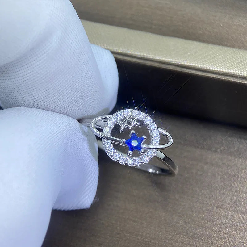Star Zircon Opening Ring DS3515