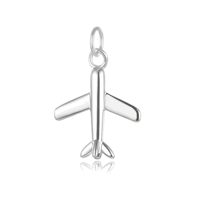 Plane Aircraft Charm Pendant Handmade DIY Accessories HY134