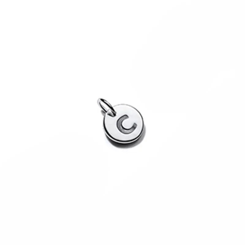 26 Letters Pendant For Women Wish Fine DIY Accessories Jewelry DZ81