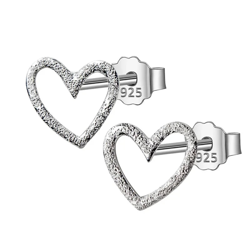 Heart Stud Earrings DS196