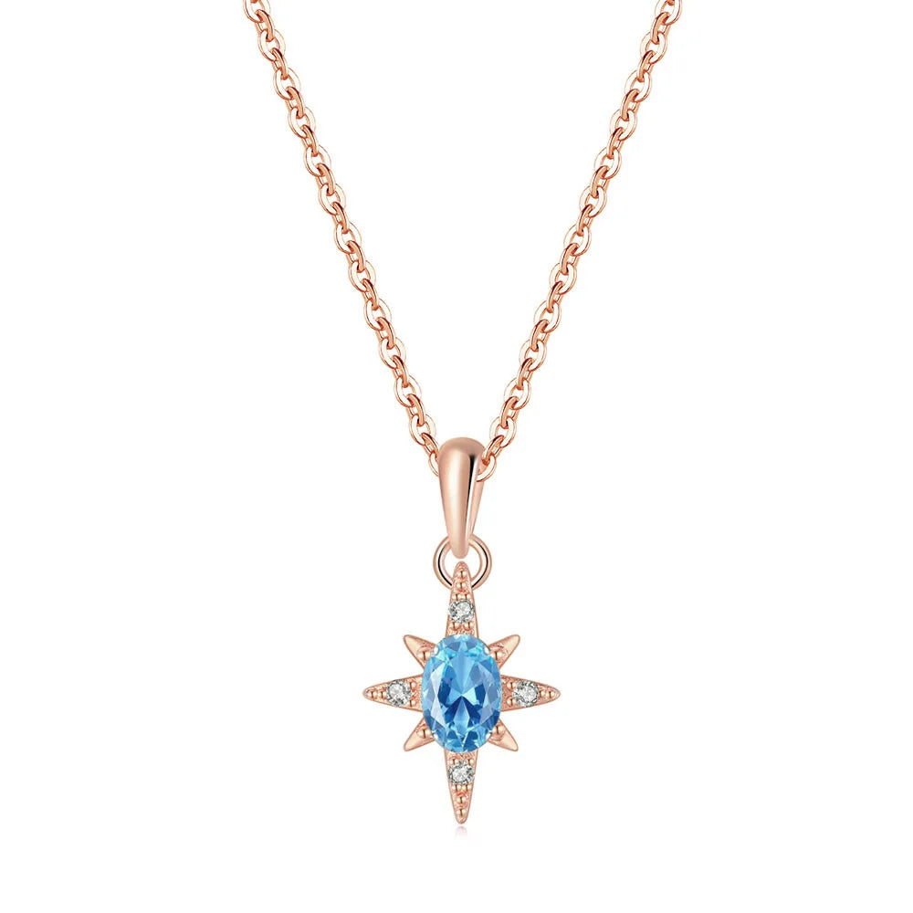 TrustDavis Luxury 925 Sterling Silver Fashion Round Cross Dazzling Zircon Choker Necklace for Women Wedding Party Jewelry DA2422