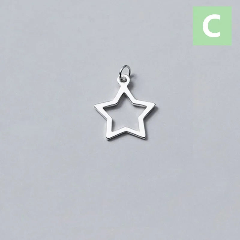 Star Charm Pendant DIY Accessories DZ209