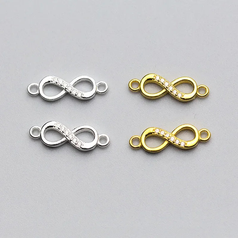 Infinite Shiny CZ Charm Pendant DZ244