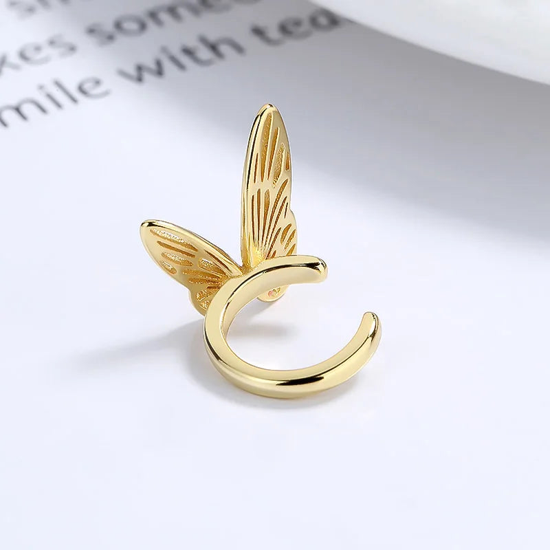 Butterfly Ear Cuff Clip On Earrngs DS3603
