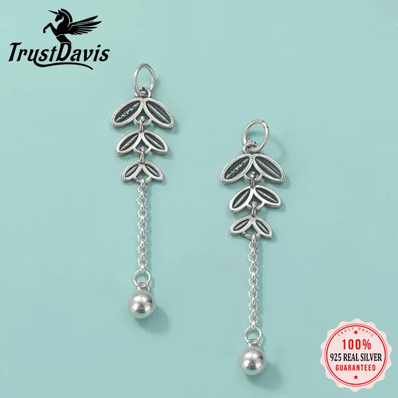 Leaves Tassel Chain Pendant HY510