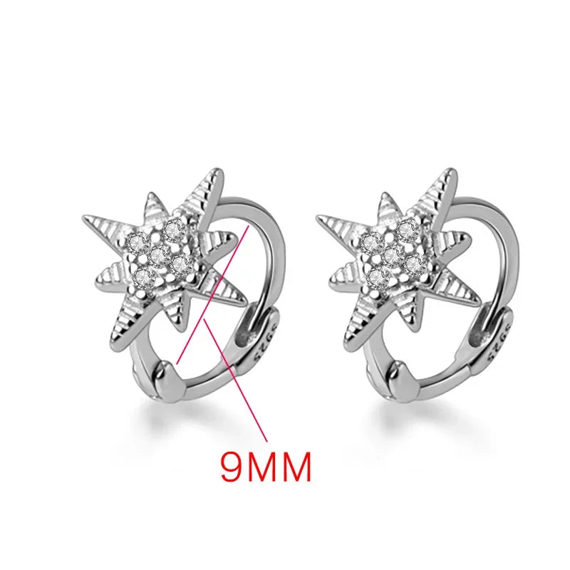 INS Star Mini Hoop Earring DA1601