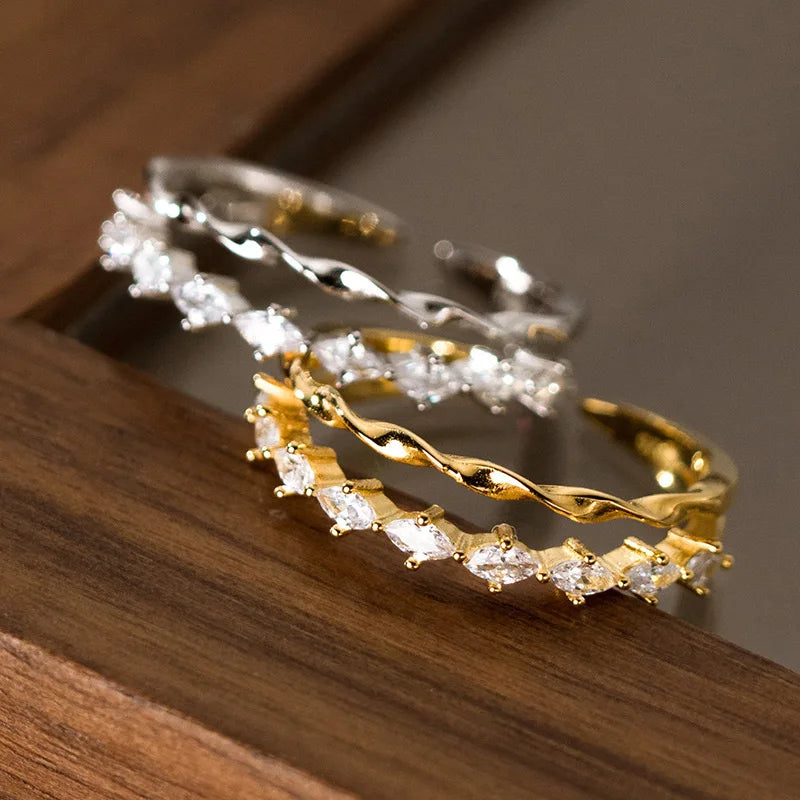 Double Layer Wave Rings DS3910