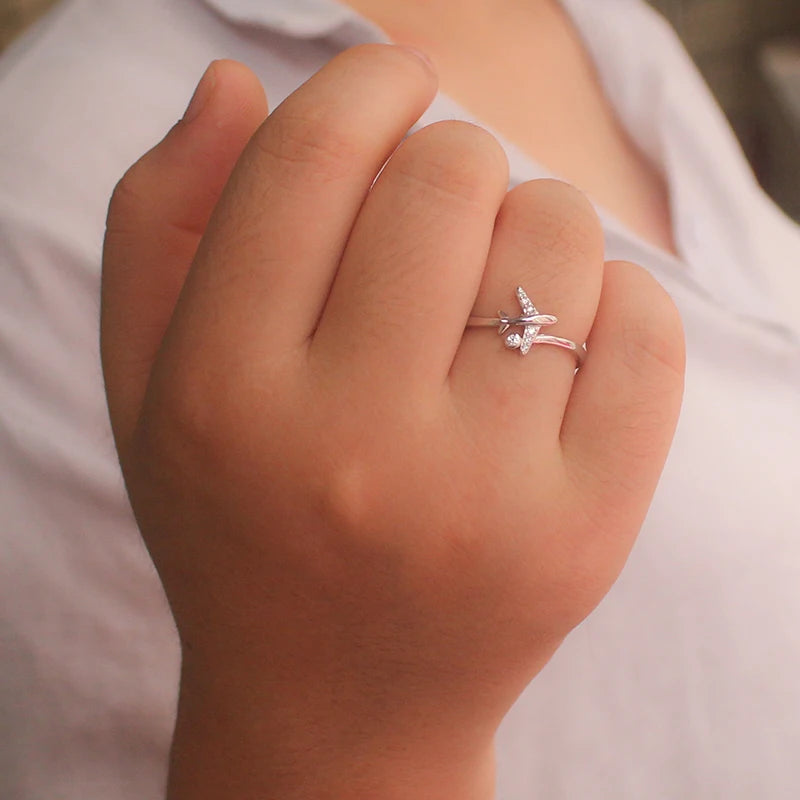 Sweet Aircraft Opening Ring DA976