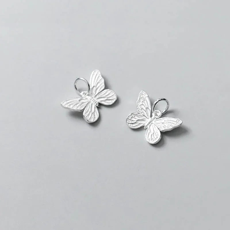 Butterfly Charm Pendant Handmade DIY Accessories DZ115