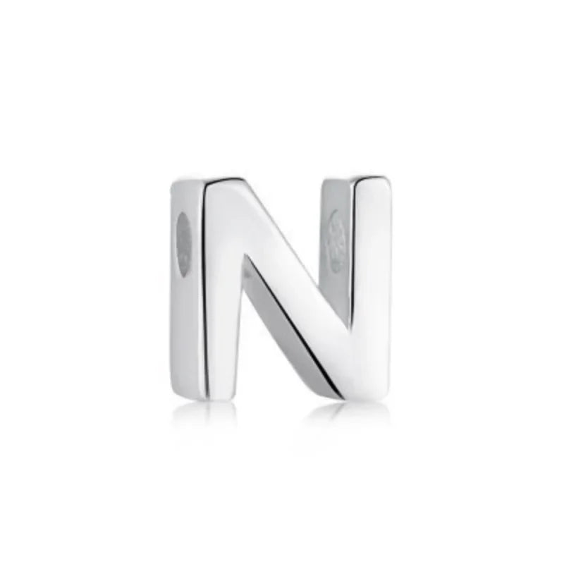 26 Letter Silver Necklace DA3148