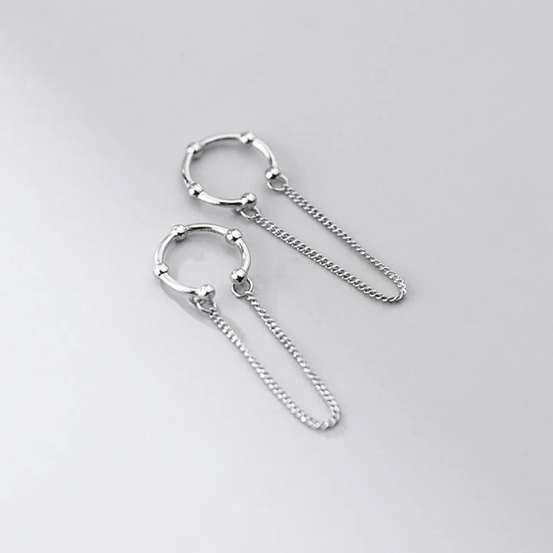 Sweet Chain Clip On Earrings Ear Cuff DA2005