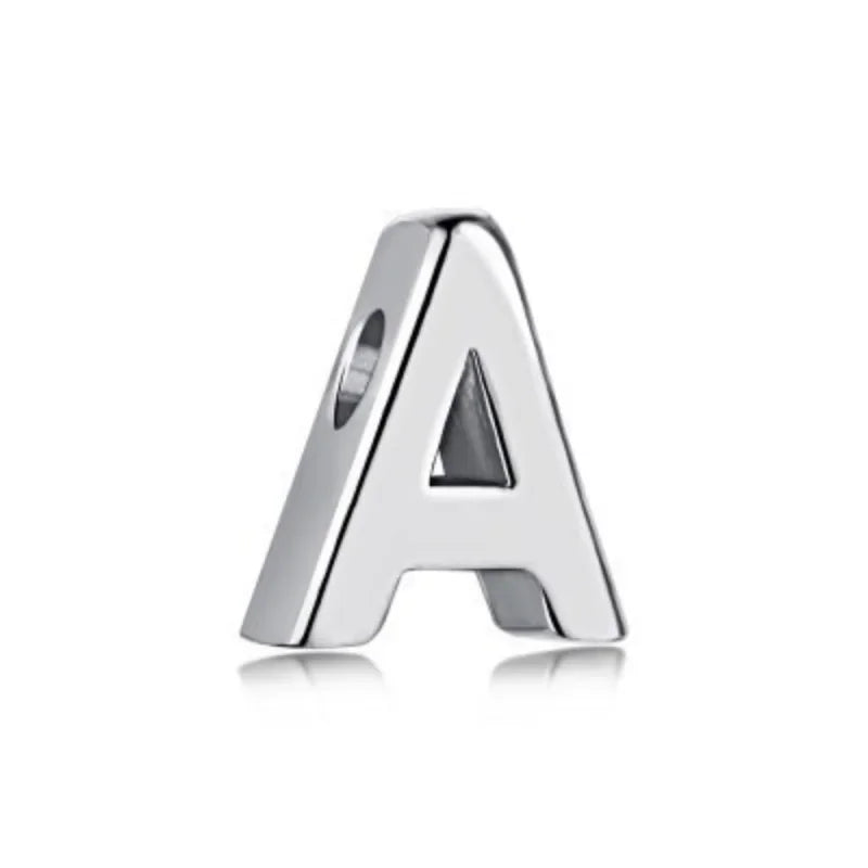 26 Letter Silver Necklace DA3148