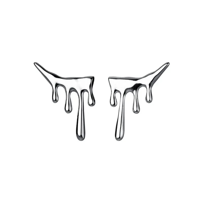 Irregular Water Drop Stud Earrings DA2816