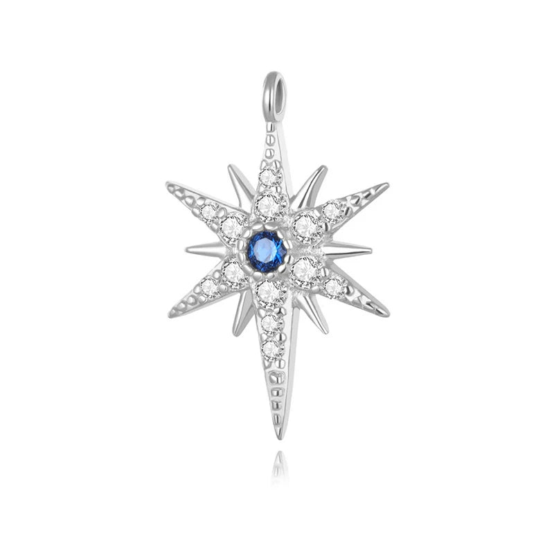 Star Charms Pendant DIY Accessories HY031