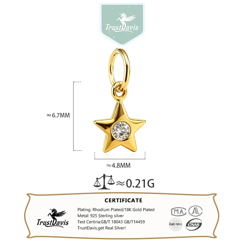 Fashion Diamond-Studded Stars Moon DZ1833