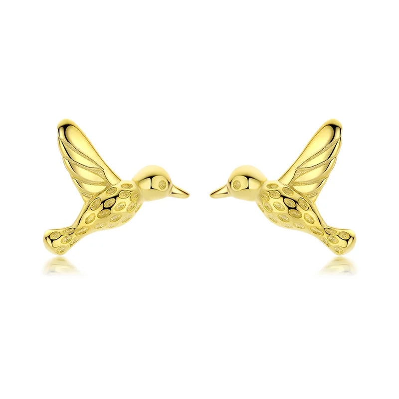 Animal Birds Charm Stud Earrings DB391