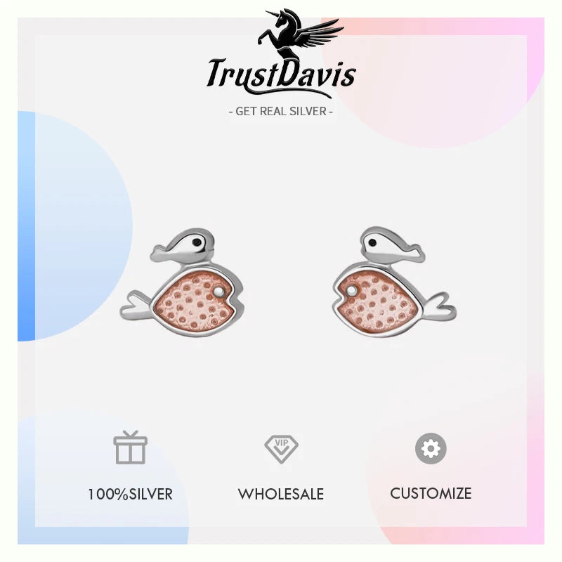 Little Fish Stud Earrings DS4860