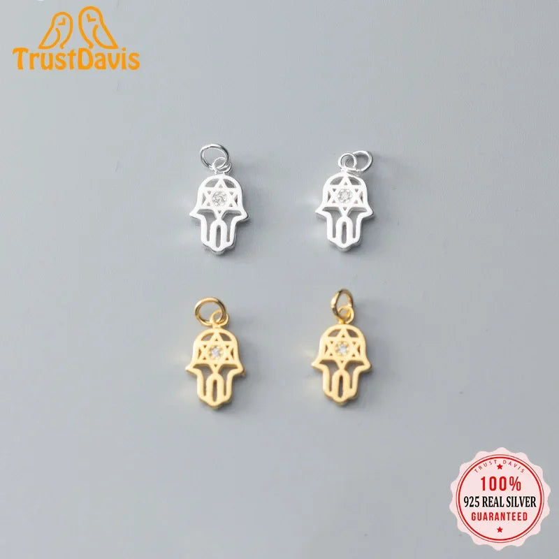Palm Star Charm Pendant Handmade DIY Accessories HY235