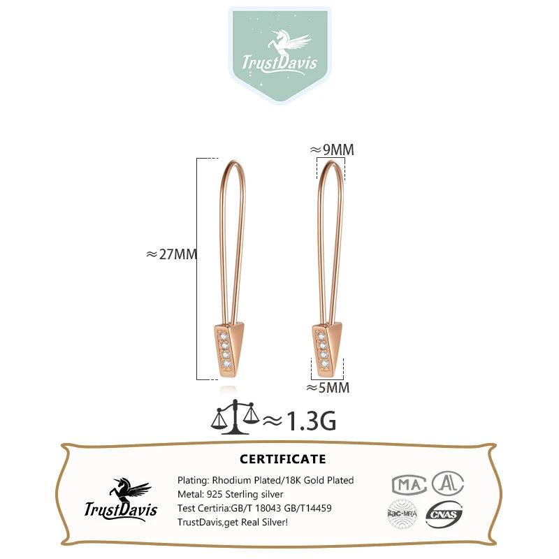 Geometry Hoop Earrings DS4357