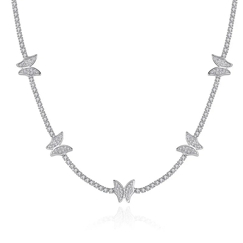 Butterfly Jewelry Set For Women Wedding Fine Jewelry DA2327