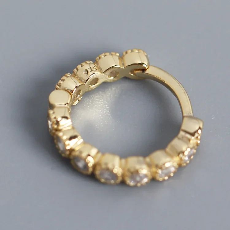 Zircon Ear Buckle For Fashion Women Wedding Party Chic Earring Jewelry DA2643