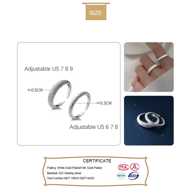 Sweet Twinkling Opening Finger Rings DB1350