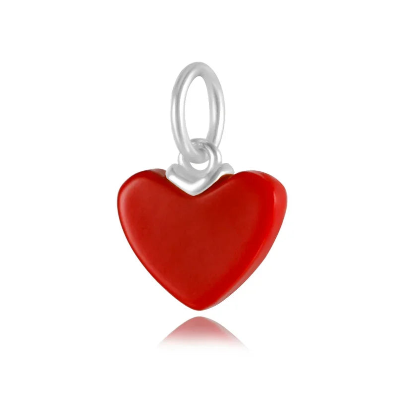 Heart Charms For Bracelet Or Necklace DIY Accessories HY032