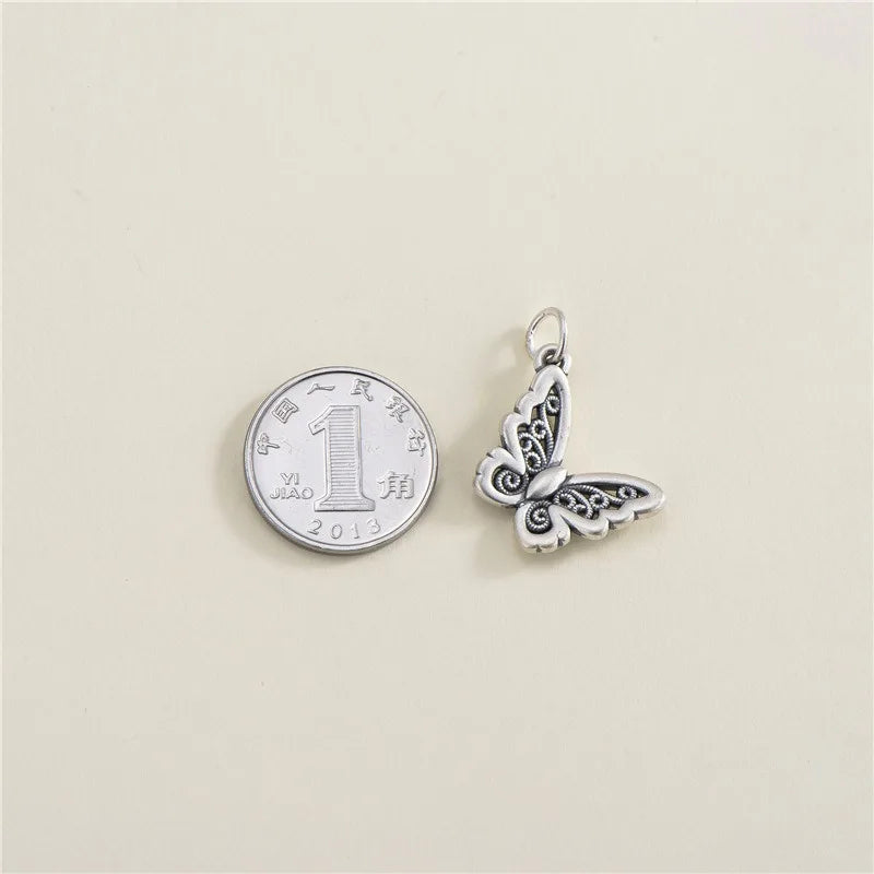 Butterfly Charms Pendant DIY Accessories Jewelry DZ1657