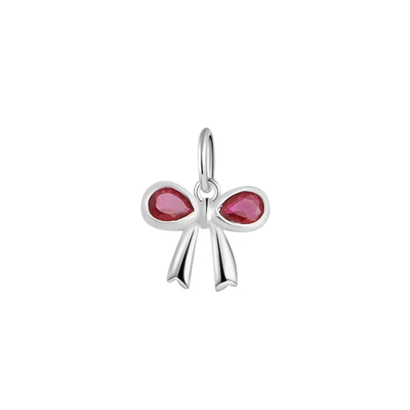 TrustDavis Real 925 Sterling Silver Lovely Colored Butterfly Pendant Handmade Bracelet Necklace Accessories Jewelry Gift DZ1679