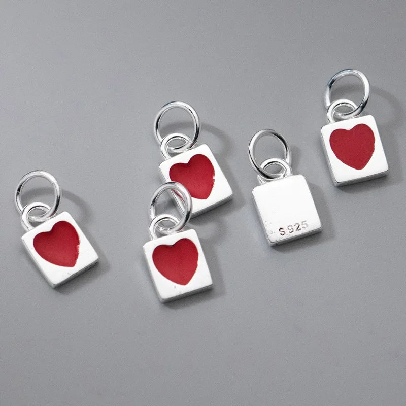 Square Heart Pendant DZ877