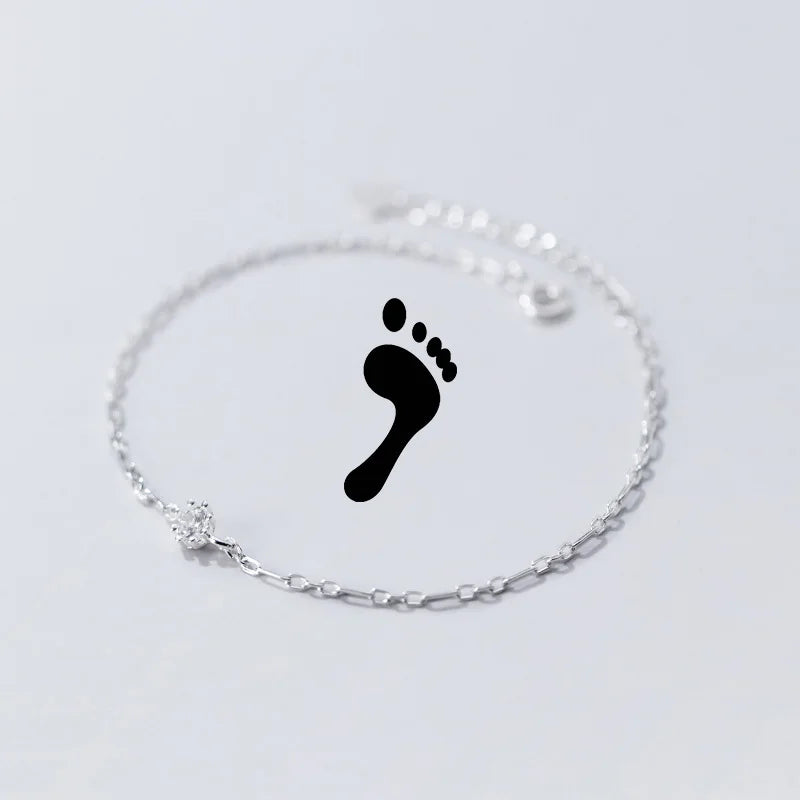 Shiny Bracelet Anklets For Women Wedding Party Jewelry Gift DA1251