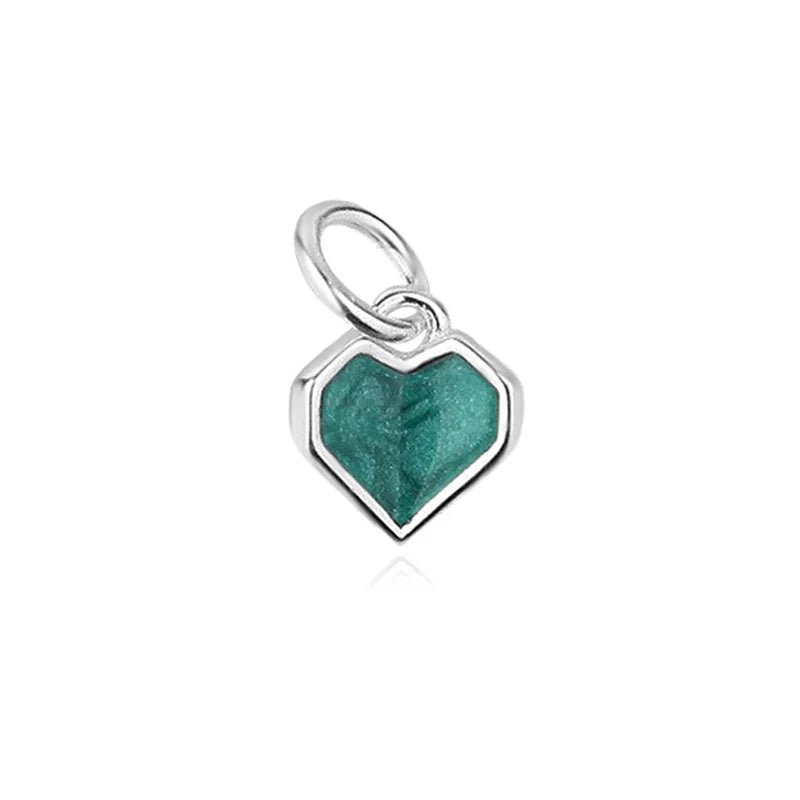 Heart Charm Pendant Handmade DIY Accessories DZ1710