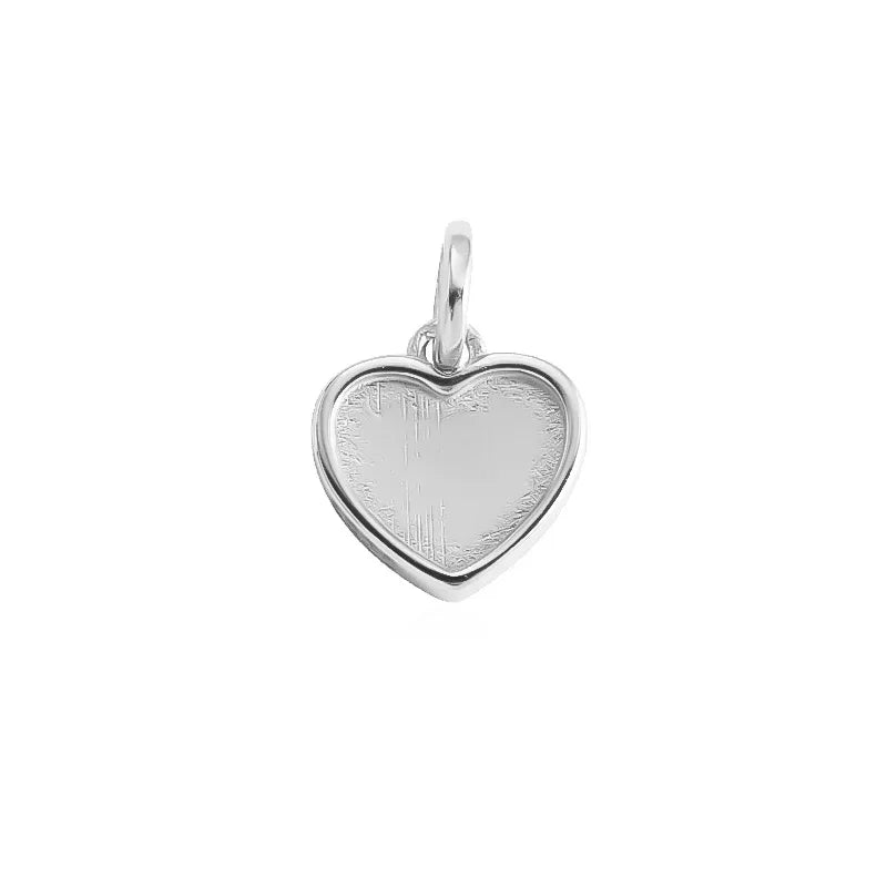Heart Charm Pendant DIY Necklace Accessories Jewelry DZ817