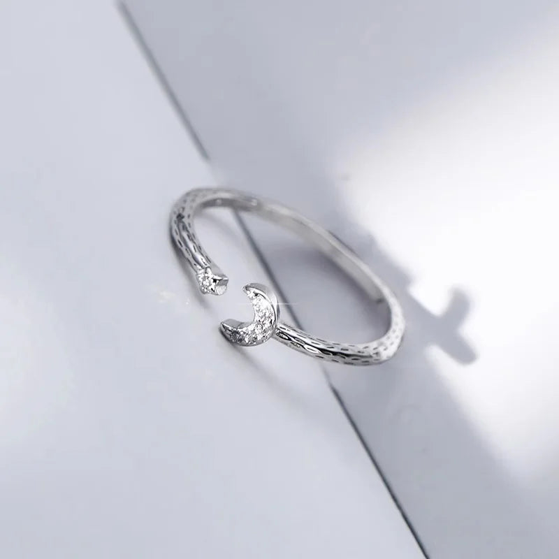 Star Moon Ring DA3235